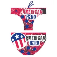 Turbo American Hero-happy Badeslip Turbo American Hero-happy Badeslip