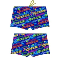 Turbo Aquabiking Letters Badehose Boxer Turbo Aquabiking Letters Badehose Boxer
