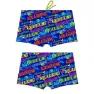 Turbo Aquabiking Letters Badehose Boxer male