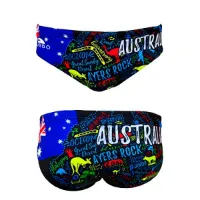 Turbo Australia Draw Badeslip Turbo Australia Draw Badeslip