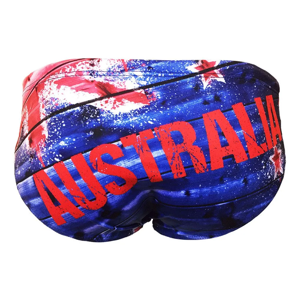 Turbo Australia Wood Badeslip Turbo Australia Wood Badeslip