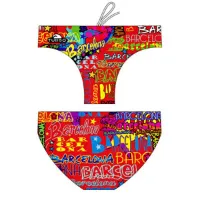 Turbo Barcelona Lights Waterpolo Badeslip Turbo Barcelona Lights Waterpolo Badeslip