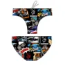 Turbo Black Comic Badeslip