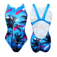 Turbo Blue Palm Badeanzug Turbo Blue Palm Badeanzug