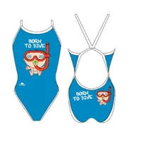 Turbo Born To Dive Badeanzug female