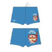 Turbo Born To Dive Badehose Boxer Turbo Born To Dive Badehose Boxer