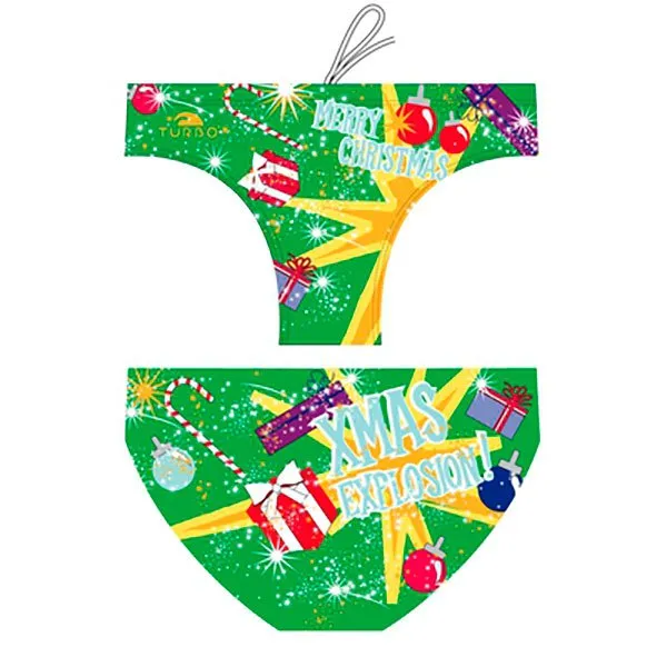 Turbo Christmas Explotion Waterpolo Badeslip Turbo Christmas Explotion Waterpolo Badeslip