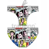 Turbo Comic Badeslip male