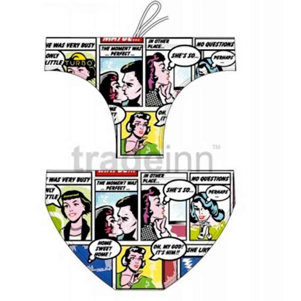 Turbo Comic Badeslip male Turbo Comic Badeslip male