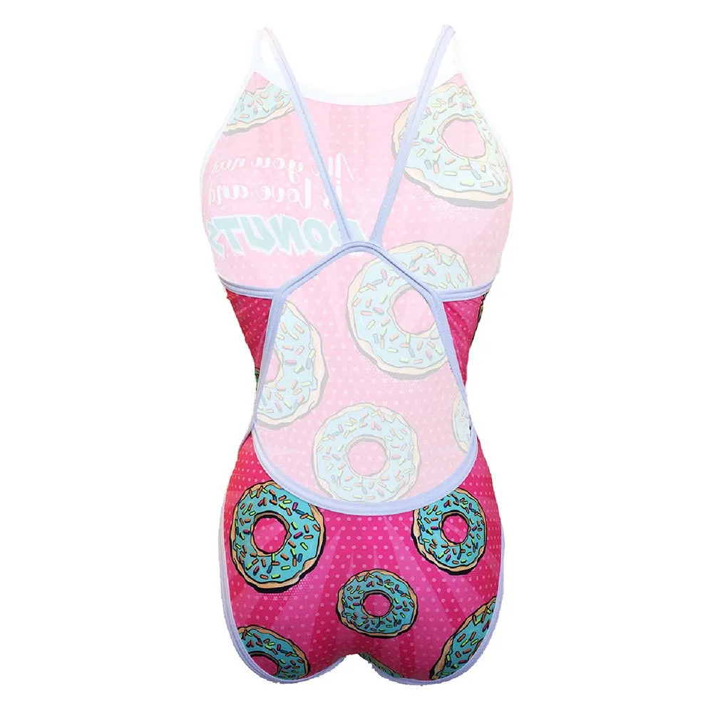 Turbo Comic Donut Revolution Badeanzug female