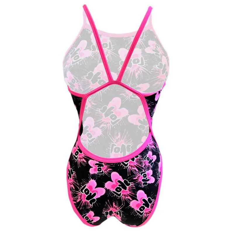 Turbo Double Heart Revolution Badeanzug female Turbo Double Heart Revolution Badeanzug female