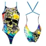Turbo Hibiscus Pro Racer Thin Strap Badeanzug