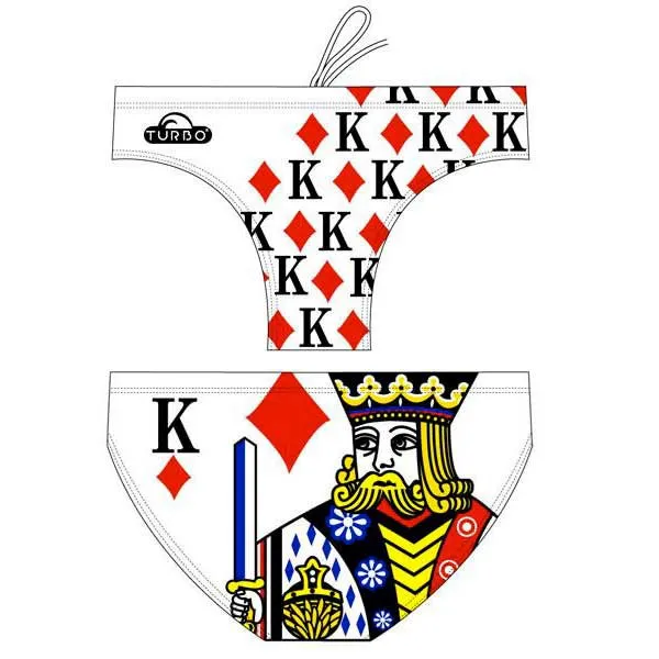 Turbo King Of Hearts Badeslip male Turbo King Of Hearts Badeslip male