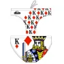 Turbo King Of Hearts Badeslip