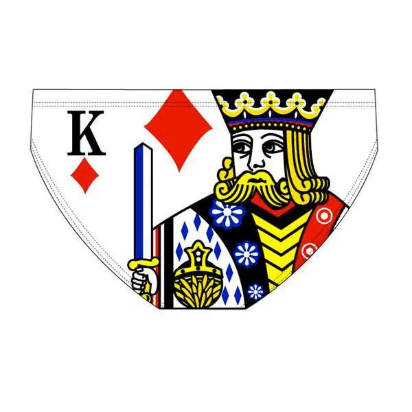Turbo King Of Hearts Badeslip Turbo King Of Hearts Badeslip