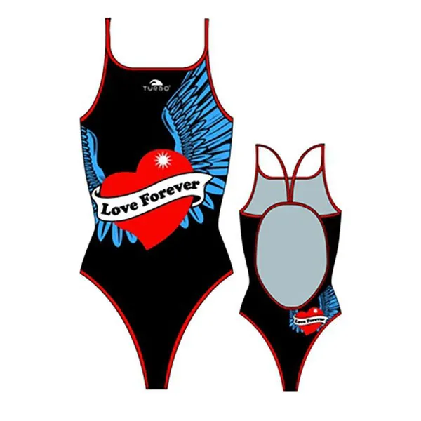 Turbo Love Forever Badeanzug Mit Dünnen Trägern female Turbo Love Forever Badeanzug Mit Dünnen Trägern female