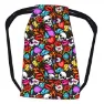 Turbo Lucky Death Kordelzugtasche, Orange, One Size