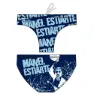 Turbo Manel Estiarte Badeslip, Navy / sky blue