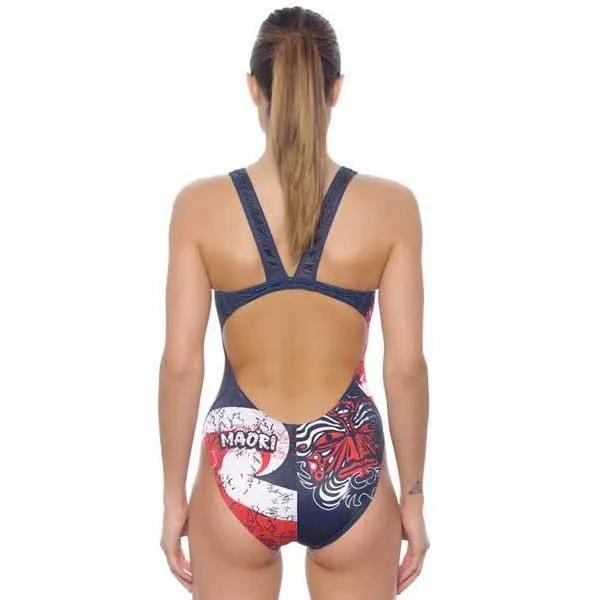 Turbo Maori Flag Badeanzug female Turbo Maori Flag Badeanzug female