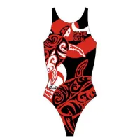 Turbo Maori Skin Tattoo Badeanzug Turbo Maori Skin Tattoo Badeanzug