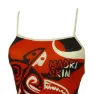 Turbo Maori Skin Tattoo Badeanzug Mit Dünnen Trägern female