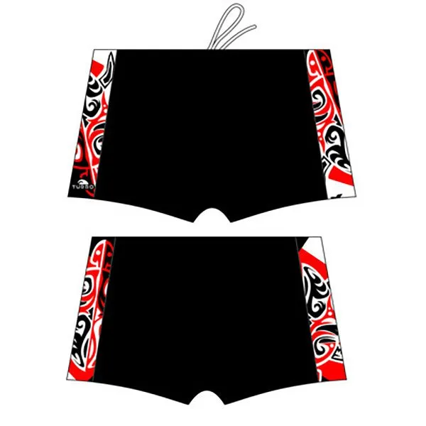 Turbo Maori Skin Tattoo Badehose Boxer Turbo Maori Skin Tattoo Badehose Boxer