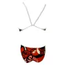 Turbo Maori Tattoo Bikini, Red / black, 9-10Y