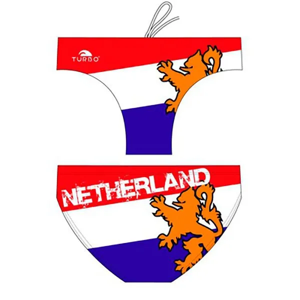 Turbo Netherlands Waterpolo Badeslip Turbo Netherlands Waterpolo Badeslip