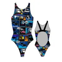 Turbo New Comic Pro Resist Badeanzug female