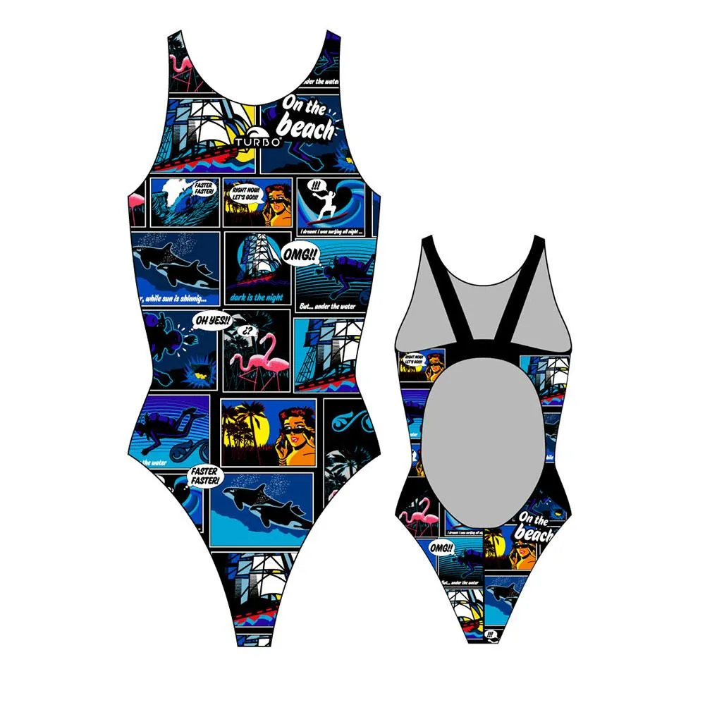 Turbo New Comic Pro Resist Badeanzug female Turbo New Comic Pro Resist Badeanzug female