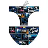Turbo New Comic Waterpolo Badeslip
