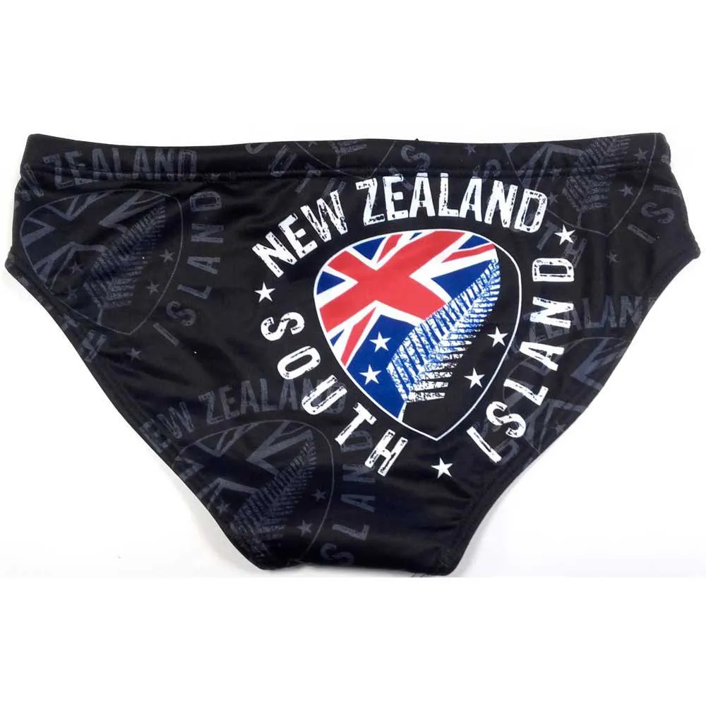 Turbo New Zealand Shield Badeslip Turbo New Zealand Shield Badeslip