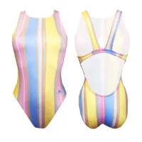 Turbo Pastel Stripes Badeanzug Turbo Pastel Stripes Badeanzug