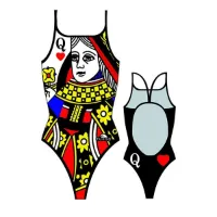 Turbo Queen Of Hearts Badeanzug Turbo Queen Of Hearts Badeanzug