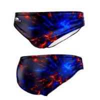 Turbo Red Blue Fire Badeslip Turbo Red Blue Fire Badeslip