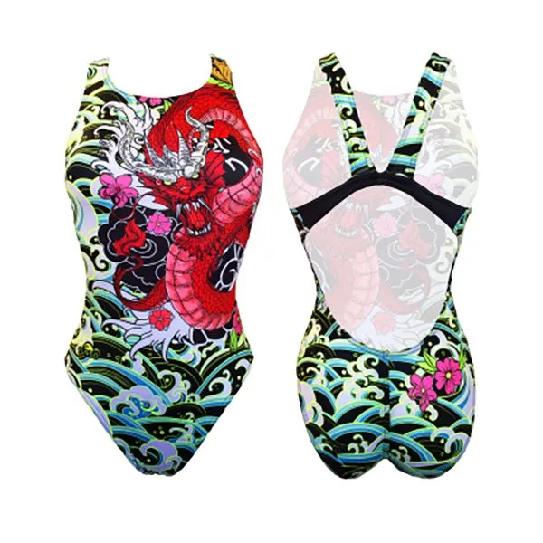 Turbo Red Dragon Badeanzug Turbo Red Dragon Badeanzug