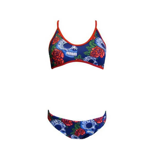 Turbo Roses&skulls Bikini Turbo Roses&skulls Bikini