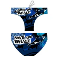 Turbo Save The Whale Badeslip Turbo Save The Whale Badeslip