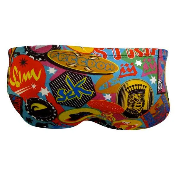 Turbo Stickers Colors Badeslip Turbo Stickers Colors Badeslip