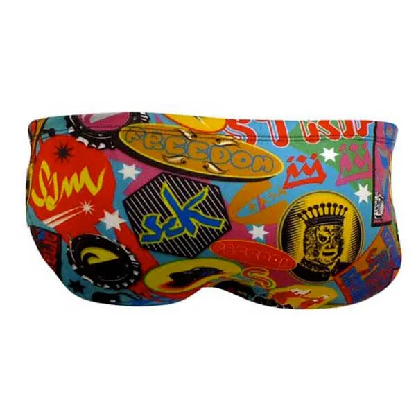 Turbo Stickers Colors Badeslip Turbo Stickers Colors Badeslip