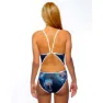 Turbo Supermad Badeanzug, Black / royal