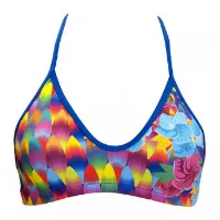Turbo Surf And Flower Bikinioberteil