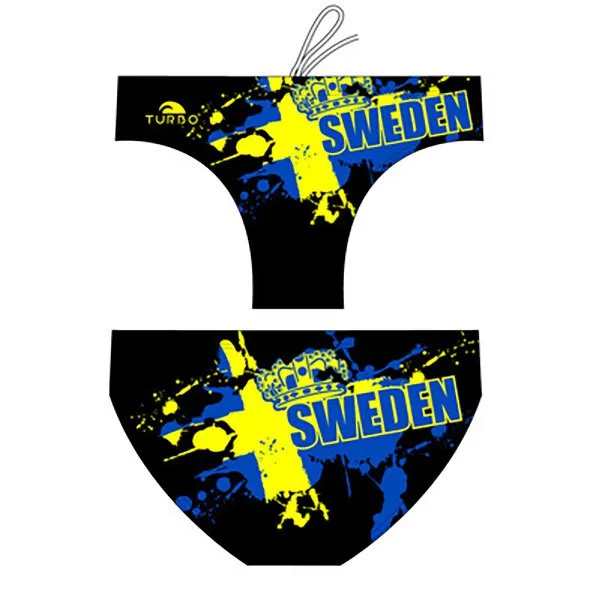 Turbo Sweden Crown Badeslip Turbo Sweden Crown Badeslip