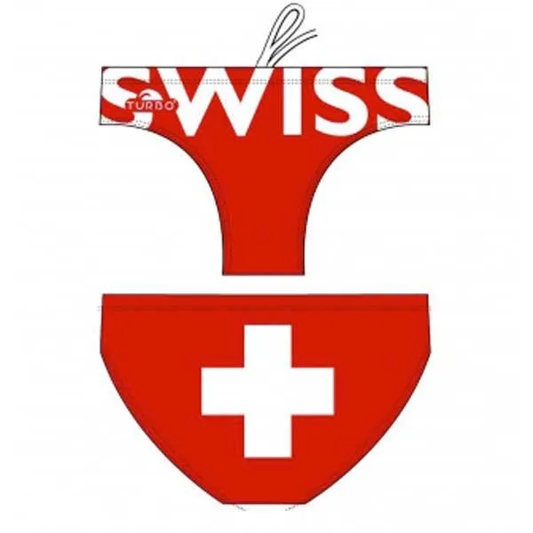 Turbo Switzerland Badeslip Turbo Switzerland Badeslip