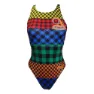 Turbo Tartan College Badeanzug