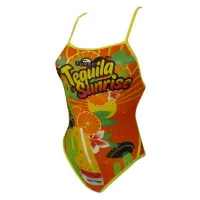 Turbo Tequila Sunrise Badeanzug Mit Dünnen Trägern Turbo Tequila Sunrise Badeanzug Mit Dünnen Trägern