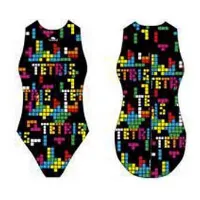 Turbo Tetris Badeanzug female