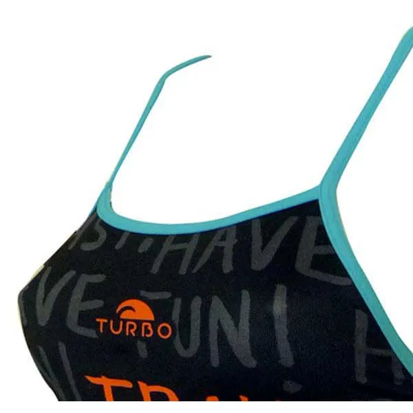 Turbo Train Badeanzug Mit Dünnen Trägern female