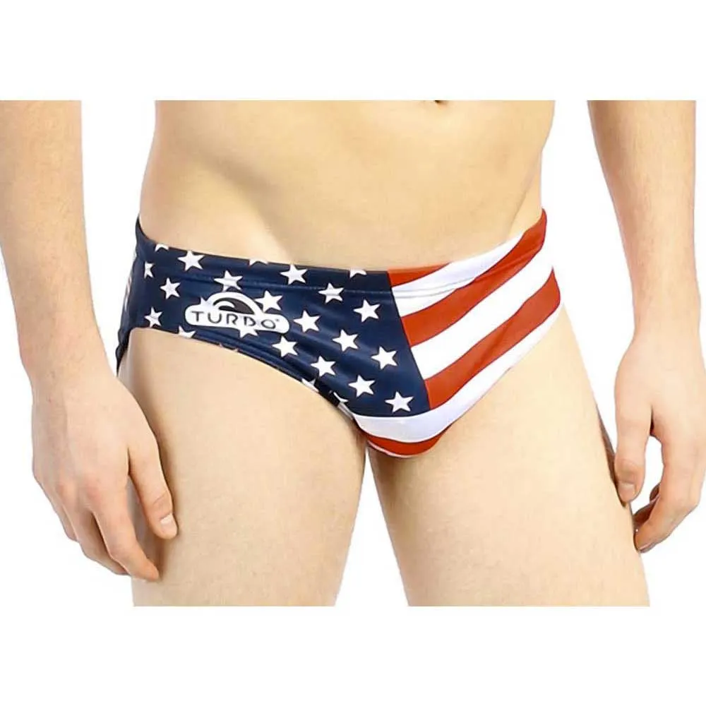 Turbo Usa Badeslip male