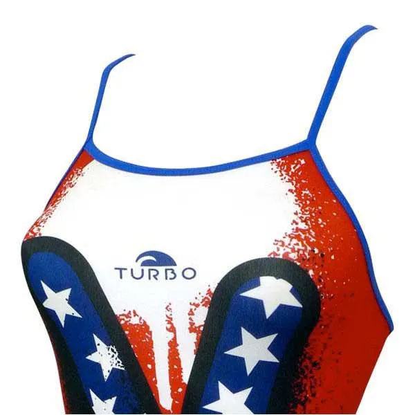 Turbo Victory Badeanzug Mit Dünnen Trägern female